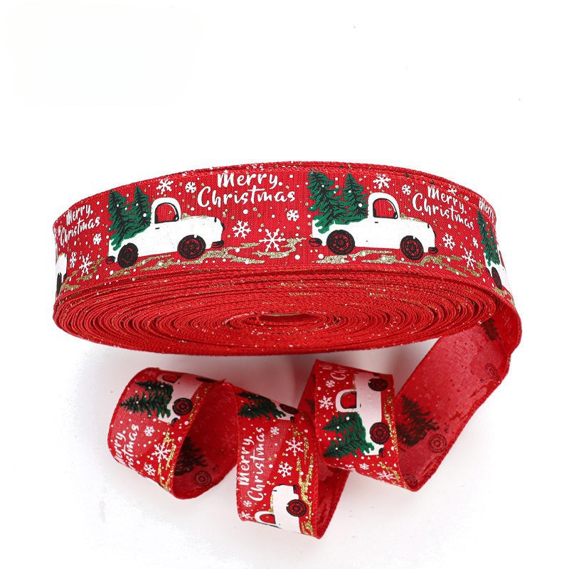 Wholesale Christmas Imitation Hemp Woven Ribbons, Automotive Ribbons, and Ribbons